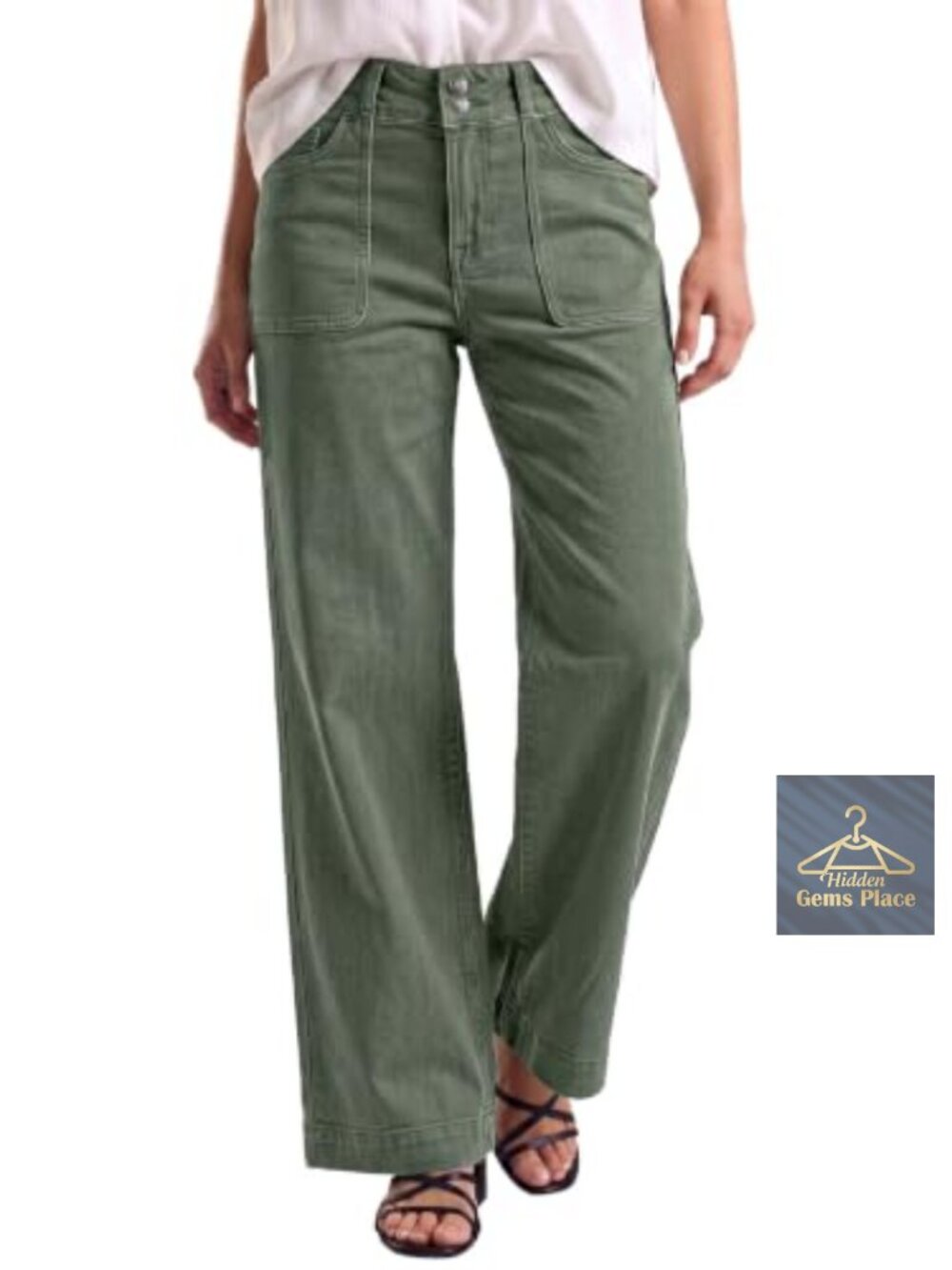 High Waisted Stretchy Straight Leg Jeans Tummy Control
